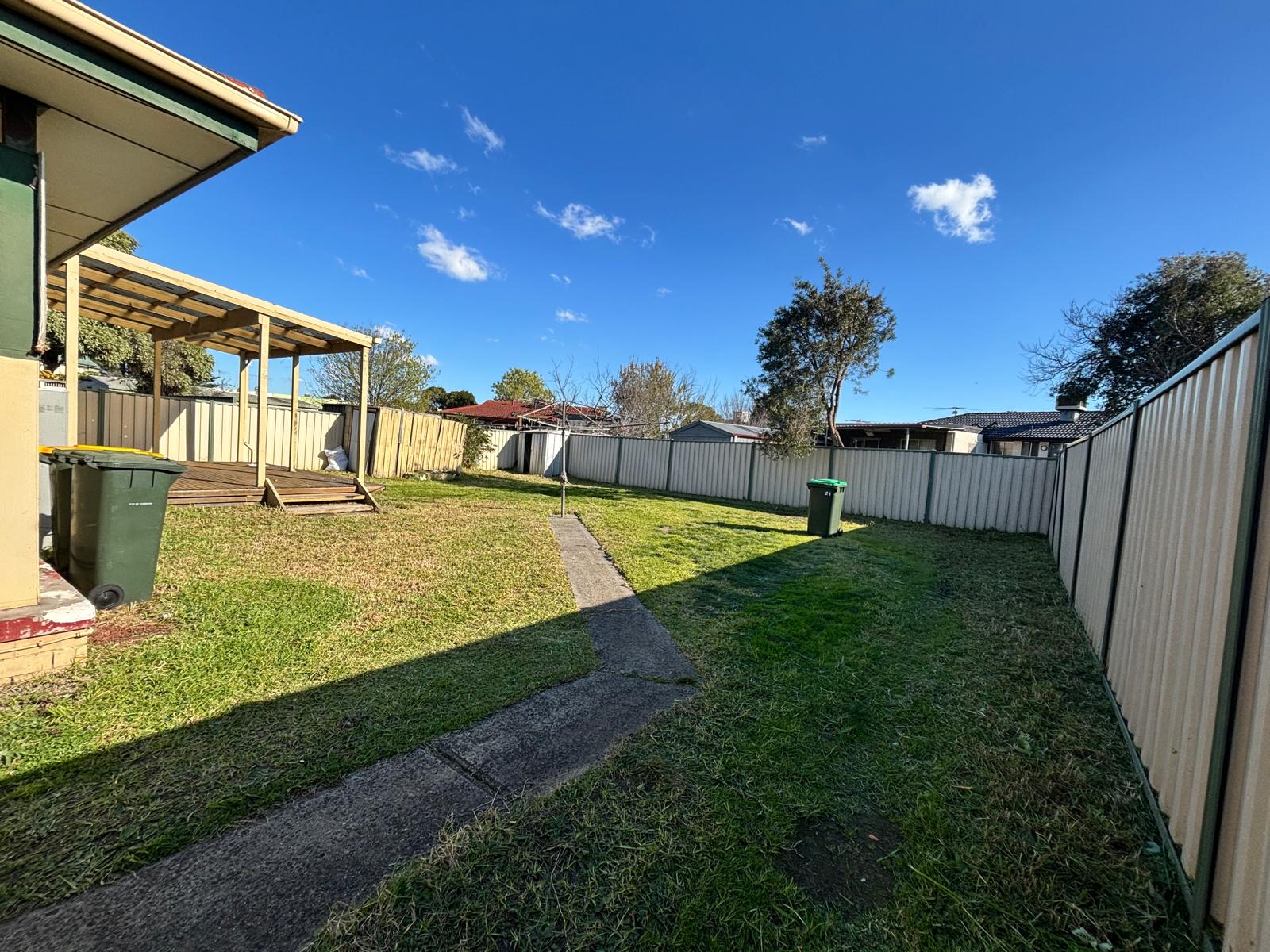 Backyard Mow & Edge — after ZenCut lawn and garden care